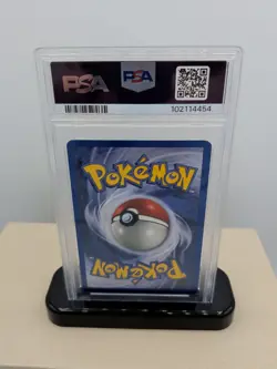 2000 POKEMON GYM CHALLENGE HOLO RARE #5 GIOVANNI'S GYARADOS PSA 8 NM ENGLISH - Image 2