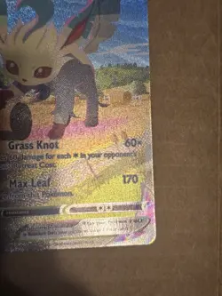 Pokemon Leafeon VMAX Alt Art Secret Rare Evolving Skies 205/203 NEAR MINT - Image 3