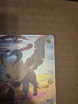 Pokemon Leafeon VMAX Alt Art Secret Rare Evolving Skies 205/203 NEAR MINT - Image 4