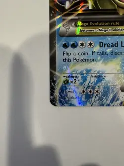 Pokemon TCG M Blastoise EX Holo Card 18/83 Ultra Rare XY Generations LP - Image 2