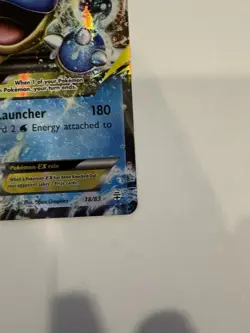 Pokemon TCG M Blastoise EX Holo Card 18/83 Ultra Rare XY Generations LP - Image 5