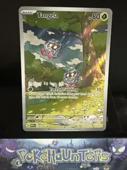 Pokemon Card Tangela 178/165 151 Ilustration Rare Scarlet 151 Near Mint - Image 1
