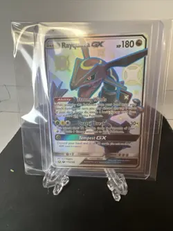 Rayquaza GX 177a/168 Hidden Fates Alternate Art Shiny Pokemon Card Read Discript - Image 1