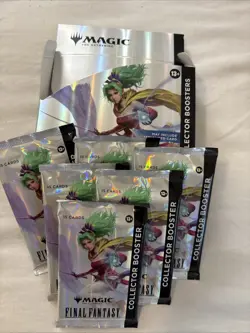 COLLECTOR Booster Pack ~ Final Fantasy ~ Magic MTG Sealed - Image 2