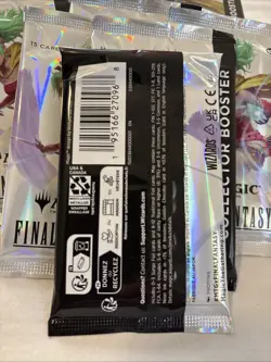 COLLECTOR Booster Pack ~ Final Fantasy ~ Magic MTG Sealed - Image 3