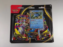 Pokemon TCG Mega Evolution 3 Pack Blister (Golduck) Factory Sealed - Image 1