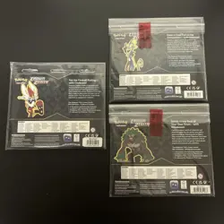 Pokemon TCG: Sword & Shield Crown Zenith 3 Pack Blister Set X3 New Factory Seal - Image 2