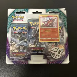 Pokemon TCG: Sun & Moon Guardians Rising 3-Pack Blister New Factory Sealed - Image 1