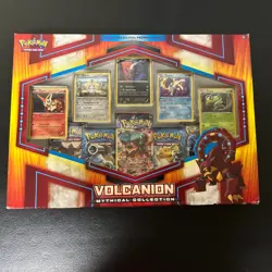 Pokemon TCG: Volcanion Mythical Collection Deluxe Box New Factory Sealed - Image 1