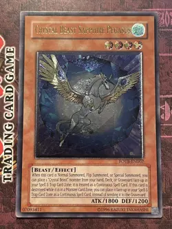 Crystal Beast Sapphire Pegasus - FOTB-EN007 - Ultimate Rare - Unlimited - LP/MP - Image 1