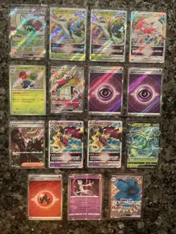 Pokemon TCG Japanese- Lot of 47 Singles Incl Magikarp AR fr Triple Beat (sv1a)! - Image 5