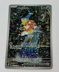 Pokemon TCG Magikarp Scarlet & Violet Paldea Evolved Holo Card 203/193 - Image 1
