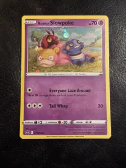 Galarian Slowpoke SWSH126 Black Star Promo (Pokemon TCG) - Image 1