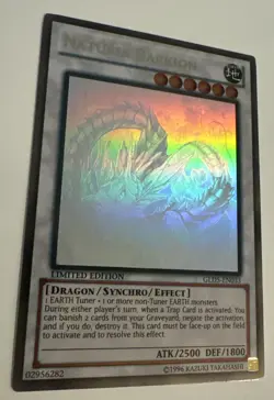 Naturia Barkion Ghost Rare Limited Edition NM Yugioh Card GLD5-EN033 - Image 2