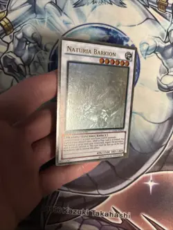 (YL) Yugioh Naturia Barkion GLD5-EN033 Ghost Gold Rare Limited Edition VLP - Image 3