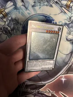 (YL) Yugioh Naturia Barkion GLD5-EN033 Ghost Gold Rare Limited Edition VLP - Image 4