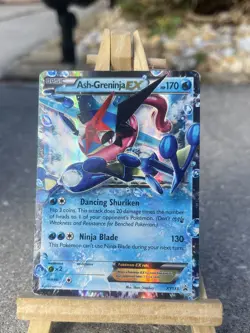 Ash-Greninja EX XY133 Black Star Promo Holo Pokemon 2016 XY - Image 1