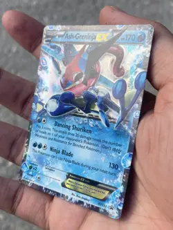 Ash-Greninja EX XY133 Black Star Promo Holo Pokemon 2016 XY - Image 4
