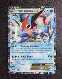 Pokemon TCG Ash-Greninja EX XY133 Blackstar Promo 2016 - Image 1