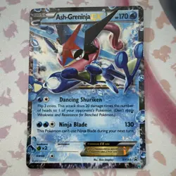The Pokemon Company Ash-Greninja EX Promo Holo 170 HP XY133 XY Basic - Image 1