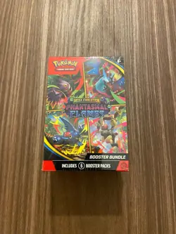 Pokemon TCG Mega Evolutions Phantasmal Flames Booster Bundle Sealed 1 x 6 packs - Image 2