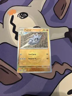 Pokemon TCG Evolutions Pupitar Reverse Holo Prismatic Card 048/131 Master Ball - Image 1