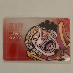 Usopp One Piece Jump Festa (Fair / Festival) Acrylic Card Japanese - Image 1