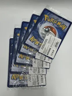x5 Pokemon TCG Promo Jumbo Cards-Pikachu at the Museum Sealed x5✈ WORLDWIDE DEL - Image 2