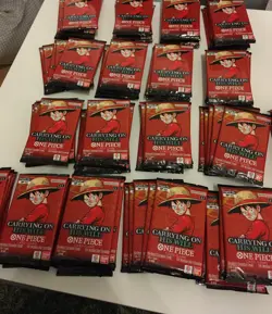 One Piece Card Game OP-13 - 99 sealed Boosterpacks (ENG) Light Packs - Image 1