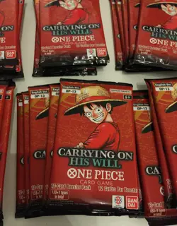 One Piece Card Game OP-13 - 99 sealed Boosterpacks (ENG) Light Packs - Image 2