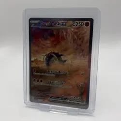 Pokemon TCG Great Tusk EX 246/198 Scarlet & Violet Special Illustration Rare - Image 1