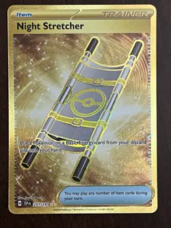 Night Stretcher - 251/191 - Pokemon TCG: Surging Sparks- Hyper Rare- NM - Image 1