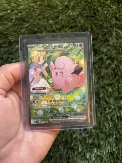 Pokemon TCG Lillie's Clefairy EX Holo Card Sv09: Journey Together 184/159 - Image 2