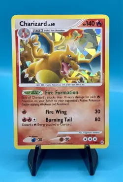 Pokemon TCG Charizard LV. 60 Arceus Cracked Ice Holo 1/99 - Image 1