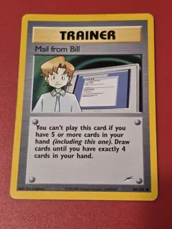 Pokemon TCG | Mail from Bill 105/105 | Common | Neo Destiny | - Image 1