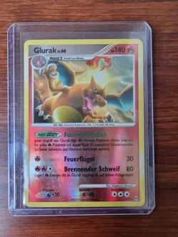 Glurak Pokemon Karte Lv. 60 1/99 2010 Reverse Holo Charizard Arceus - Image 1