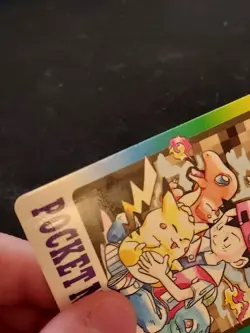 pokemon card 1997 carddass pocket monsters file no. 000 creased in multiple area - Image 4