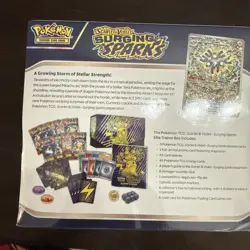 Pokemon TCG Surging Sparks Elite Trainer Box ETB Sealed New FAST SHIPPING - Image 2