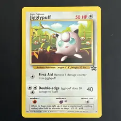 [NM] Pokemon TCG Jigglypuff Black Star Promo Card WOTC No.7 Vintage 1999 [C] - Image 1