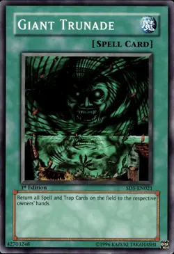 Giant Trunade - 1st Edition SD5-EN021 - LP - YuGiOh - Image 1