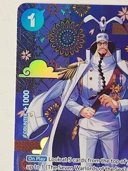 One Piece The Azure Sea's Seven OP14 Sengoku SP Alt Art #OP07-046 - Image 2