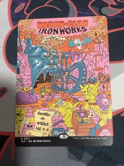 Krark-Clan Ironworks-MTG-Secret Lair- Encyclopedia Of Magic Nonfoil - Image 1