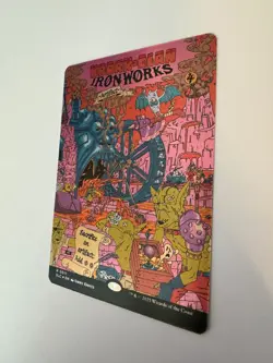 MTG Krark-Clan Ironworks (R 0011) Borderless Foil SLC: An Encyclopedia Of Magic - Image 2