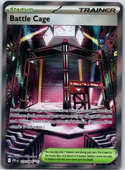 Battle Cage 116/094 UR Ultra Rare Phantasmal Flames | NM | Pokemon TCG Card - Image 1