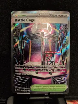 Tcg Pokemon Battle Cage 116/094 Me02: Phantasmal Flames Holo NM Pack Fresh - Image 2