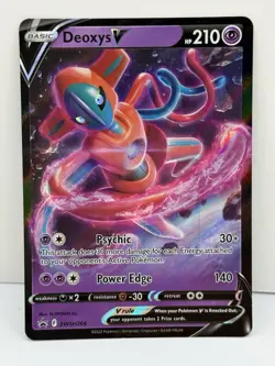 Deoxys V #SWSH266 - Sword & Shield - Promo Holo Pokemon Card - Image 1