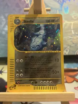 Steelix H23/H32 Holo Rare Aquapolis E Series Pokemon Card - Image 1