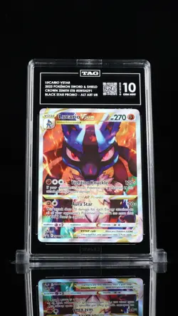 TAG 10 Lucario VSTAR SWSH291 Sword & Shield Promo Cards Holo Crown Zenith 974pts - Image 3