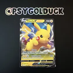 Pokemon Card - Pikachu V Promo SWSH061 - Sword & Shield - Image 1