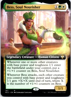 Bess, Soul Nourisher (Extended Art) Commander: Streets of New Capenna, 167 NM - Image 1